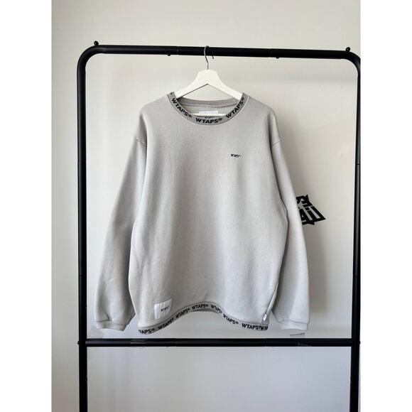 WTAPS EX40 Collection Sweatshirt Grey - Picture 1 of 7